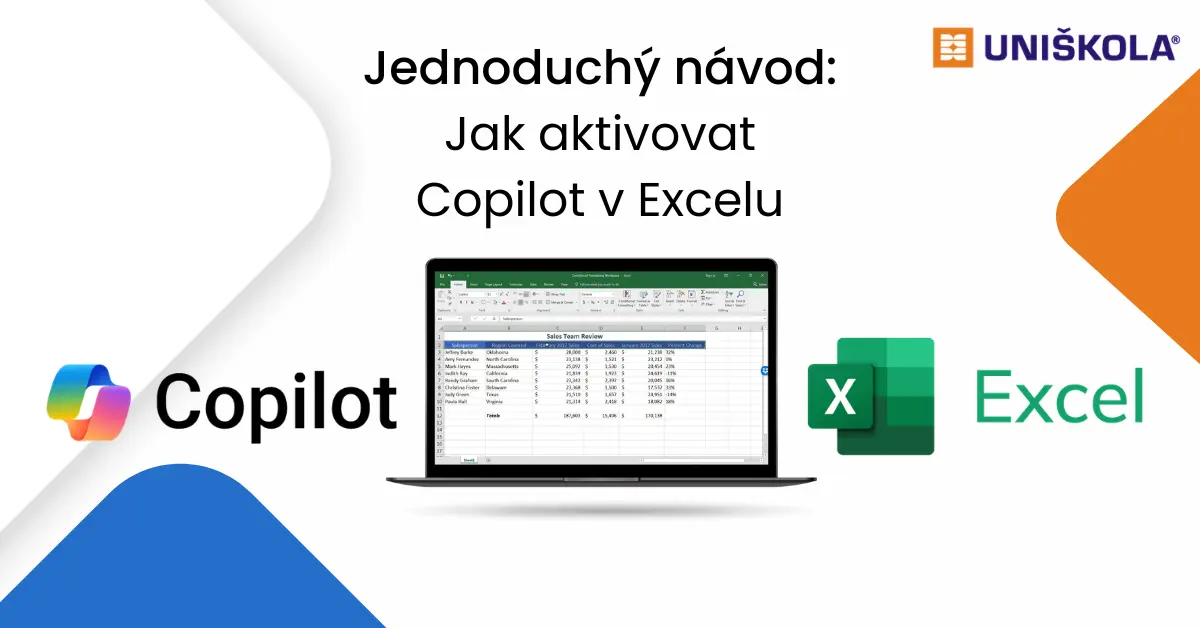 Jednoduchý návod jak aktivovat Copilot v Excelu 